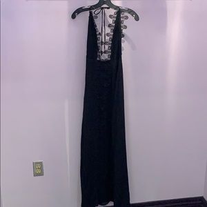 Revolve x Le Salty Label Black Maxi Dress
